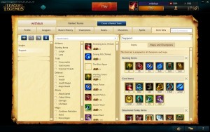 Item set profile